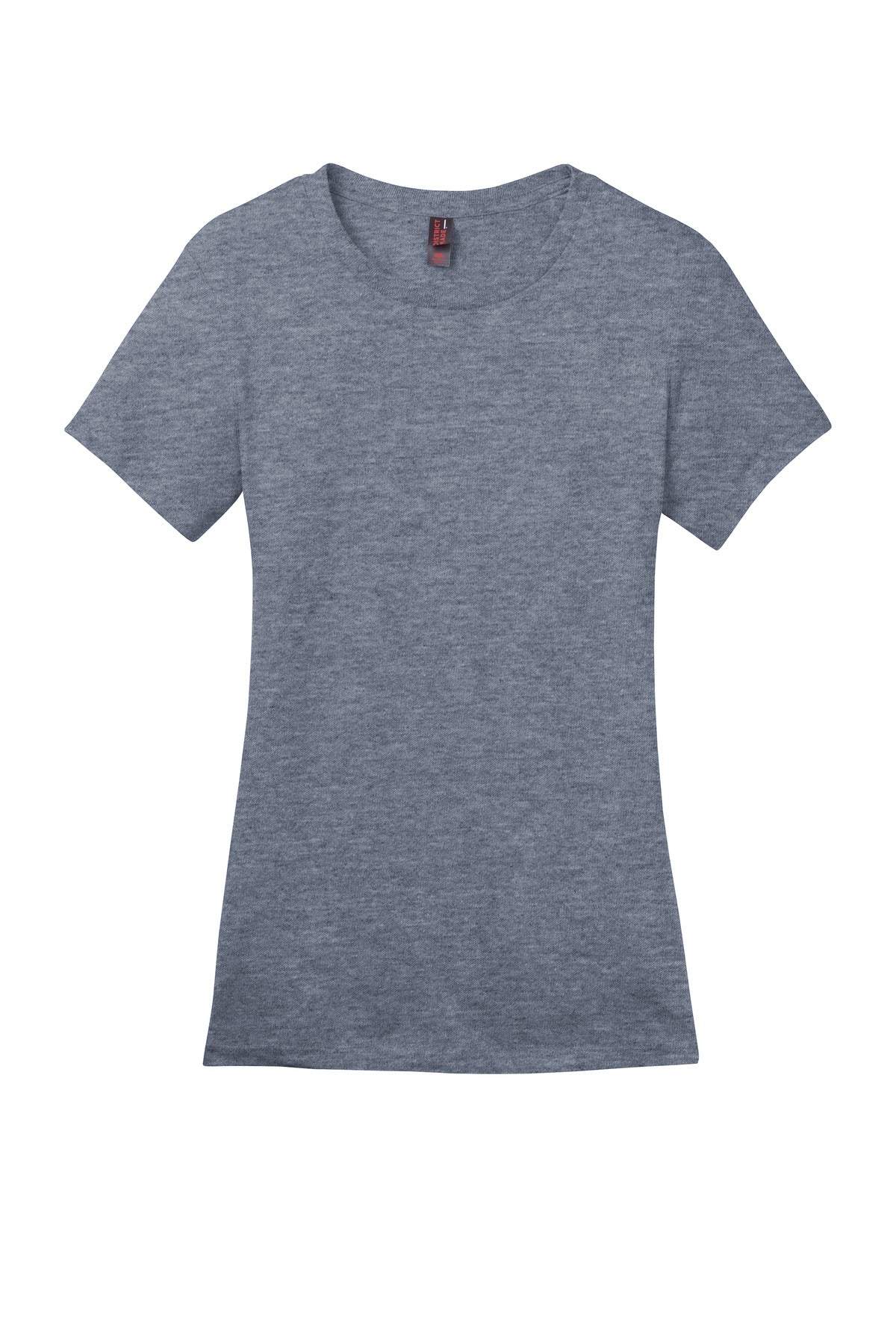 District Women's Perfect WeightTee DM104L Heathered Navy