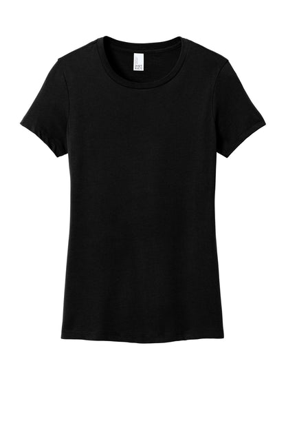 District Women's Perfect WeightTee DM104L Jet Black