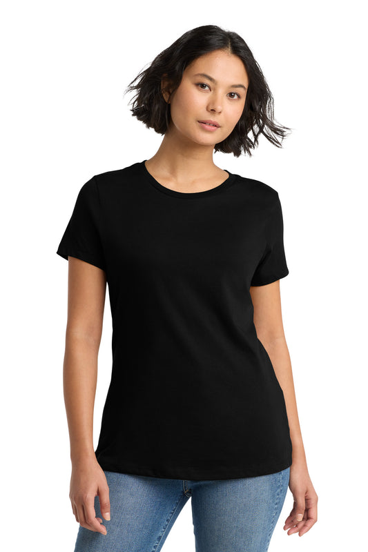 District Women's Perfect WeightTee DM104L Jet Black