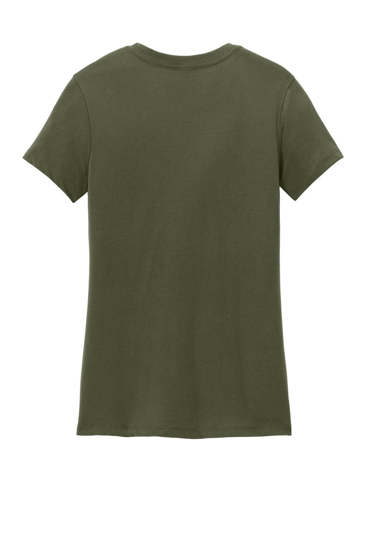 District Women's Perfect WeightTee DM104L Military Green
