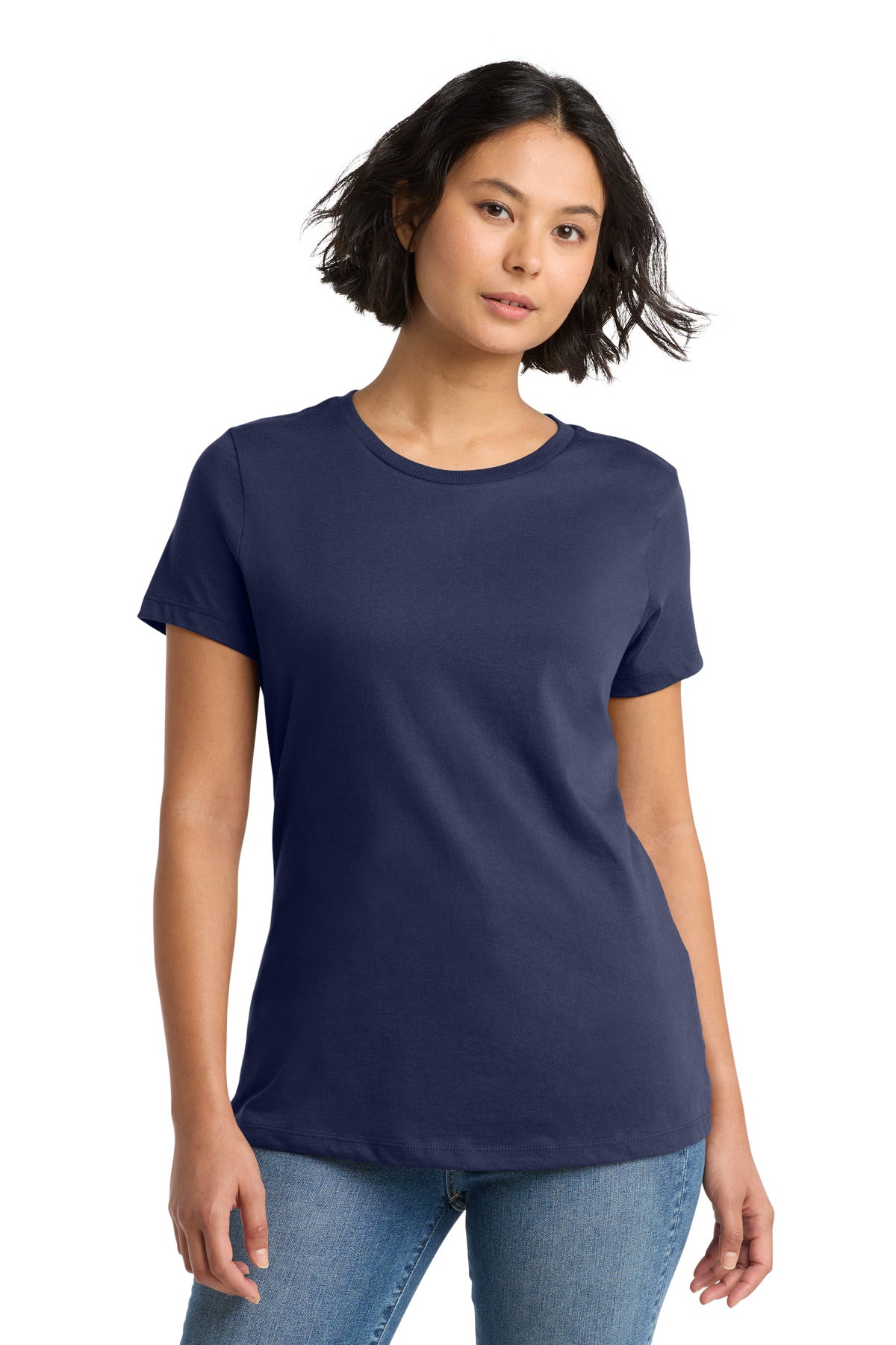 District Women's Perfect WeightTee DM104L Tanzanite