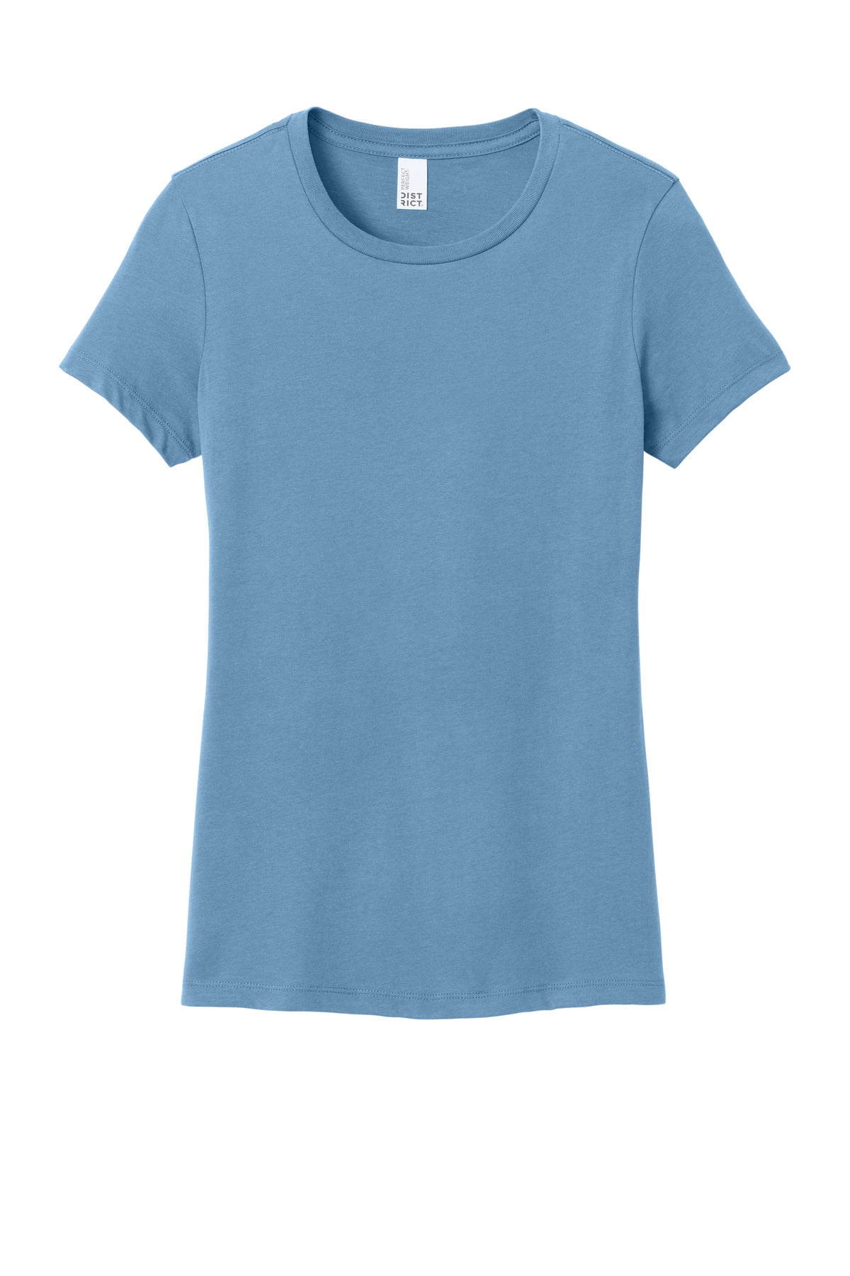 District Women's Perfect WeightTee DM104L Tundra Blue