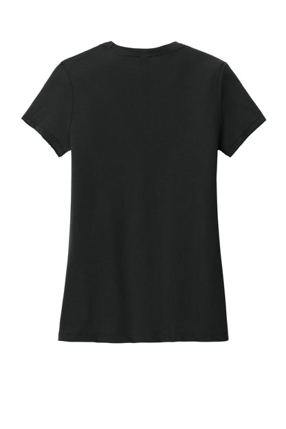 District Women's Perfect Blend CVC Tee DM108L Black