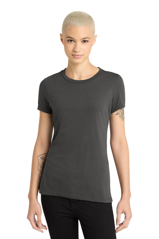 District Women's Perfect Blend CVC Tee DM108L Charcoal