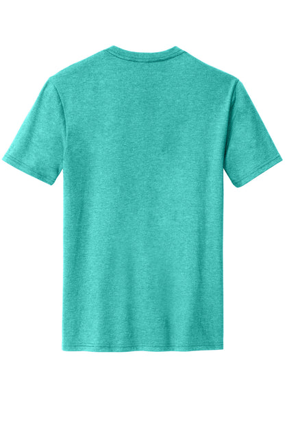 District Perfect Blend CVC Tee DM108 Aqua Heather