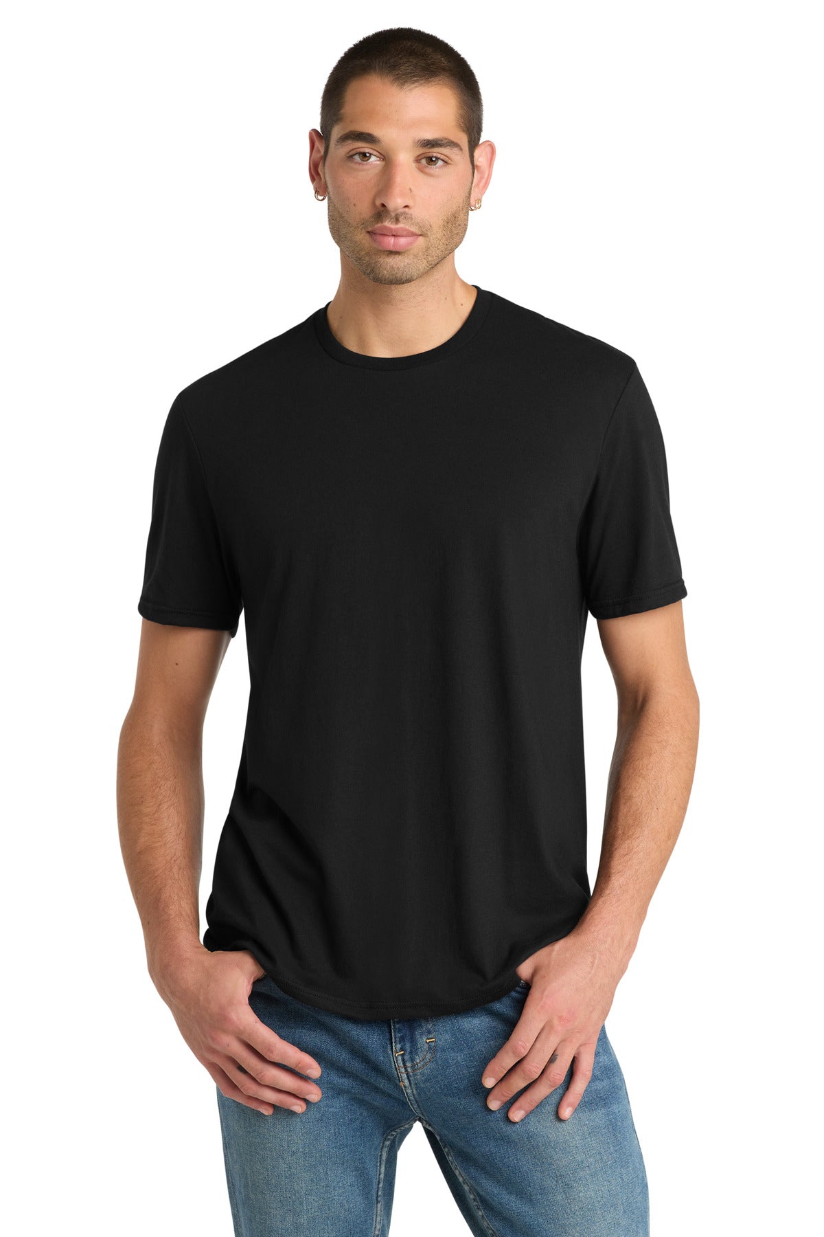 District Perfect Blend CVC Tee DM108 Black