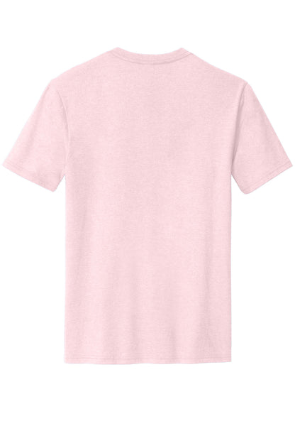 District Perfect Blend CVC Tee DM108 Carnation Pink