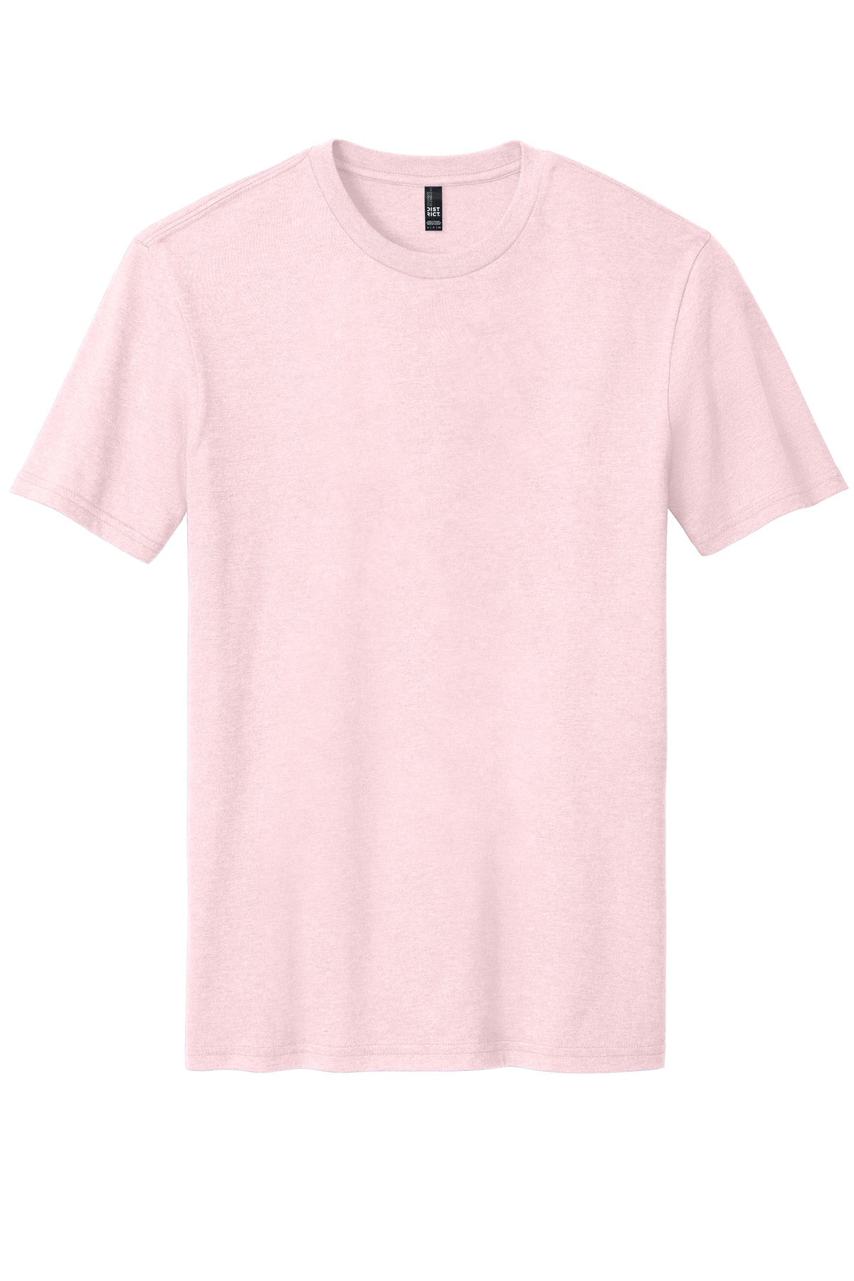 District Perfect Blend CVC Tee DM108 Carnation Pink
