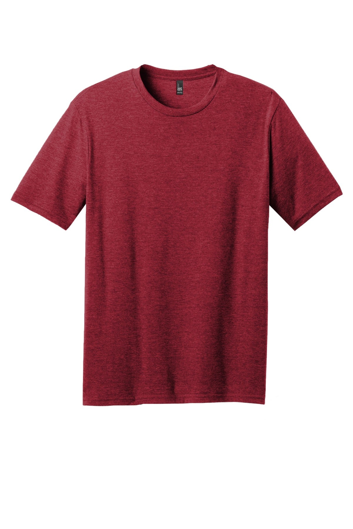 District Perfect Blend CVC Tee DM108 Red Fleck