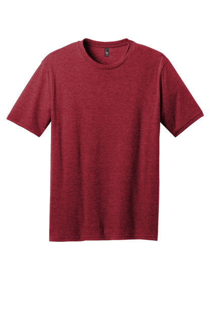 District Perfect Blend CVC Tee DM108 Red Fleck