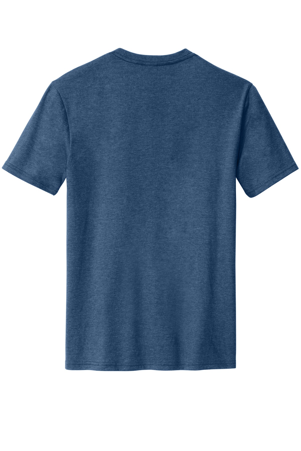 District Perfect Blend CVC Tee DM108 Deep Royal Fleck