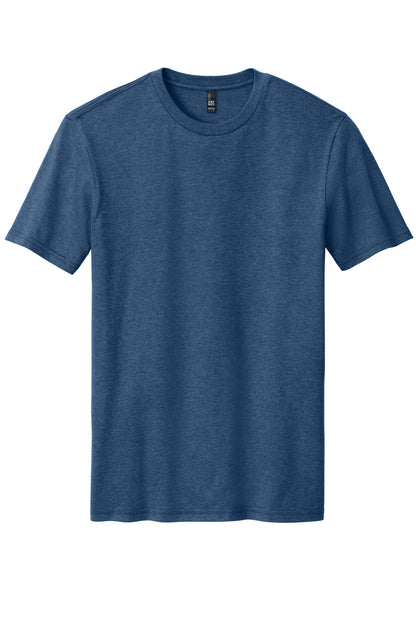 District Perfect Blend CVC Tee DM108 Deep Royal Fleck
