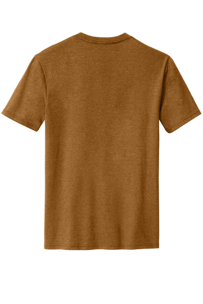 District Perfect Blend CVC Tee DM108 Duck Brown Heather