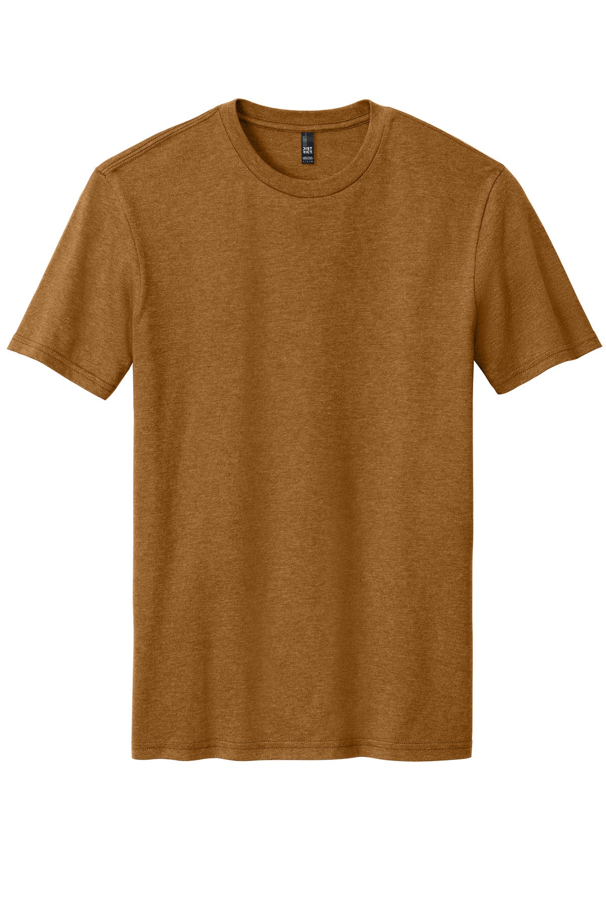 District Perfect Blend CVC Tee DM108 Duck Brown Heather