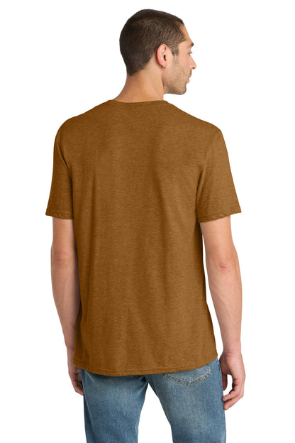 District Perfect Blend CVC Tee DM108 Duck Brown Heather