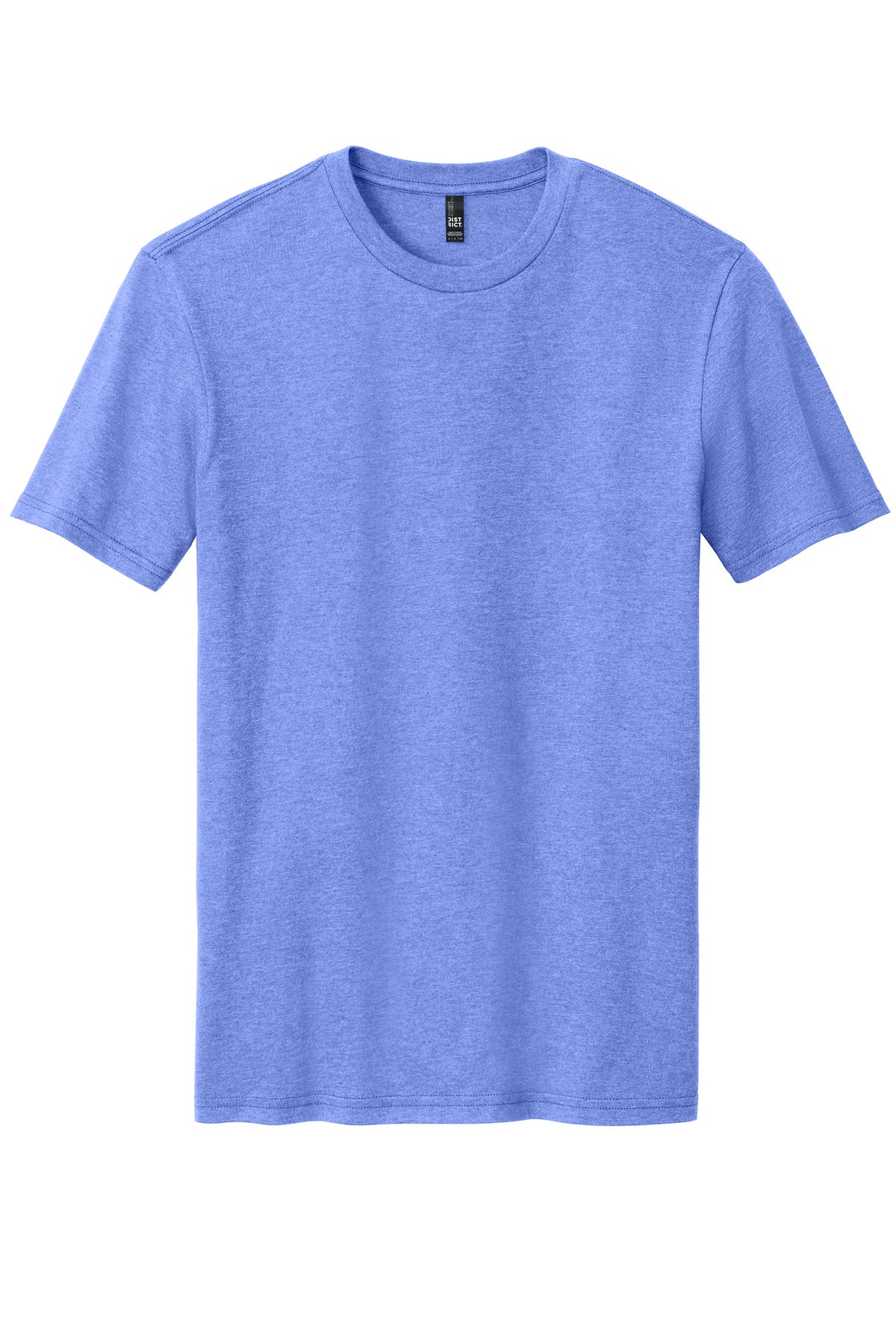 District Perfect Blend CVC Tee DM108 Electric Purple Heather