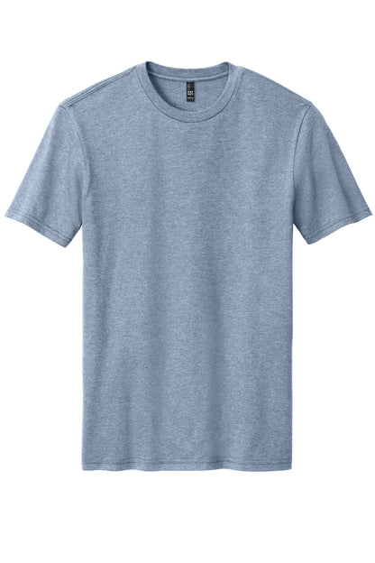 District Perfect Blend CVC Tee DM108 Flint Blue Heather