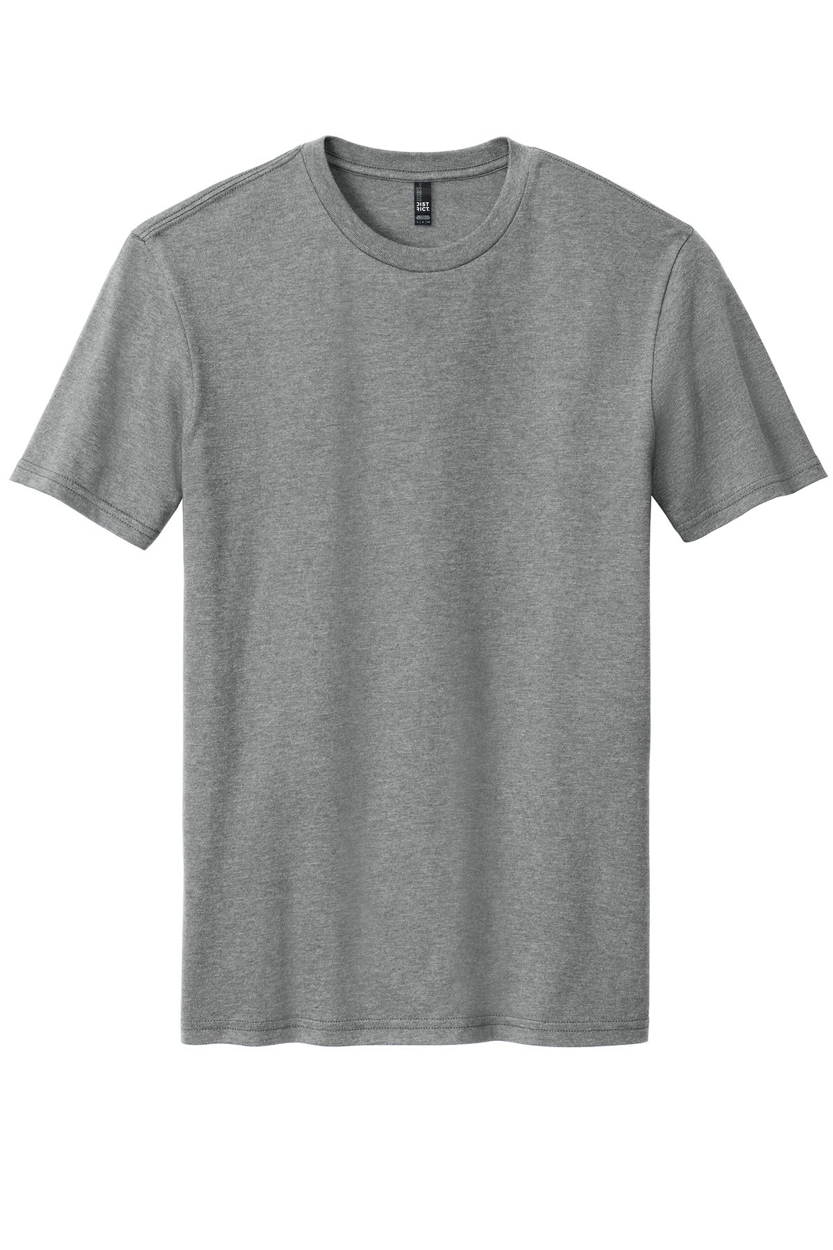 District Perfect Blend CVC Tee DM108 Grey Frost