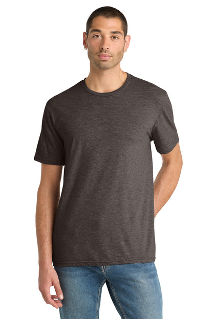 District Perfect Blend CVC Tee DM108 Heathered Brown