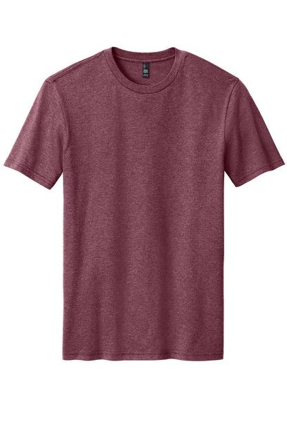 District Perfect Blend CVC Tee DM108 Heathered Cardinal