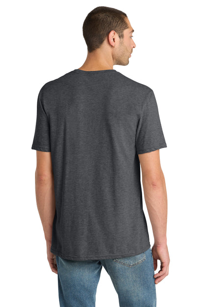 District Perfect Blend CVC Tee DM108 Heathered Charcoal