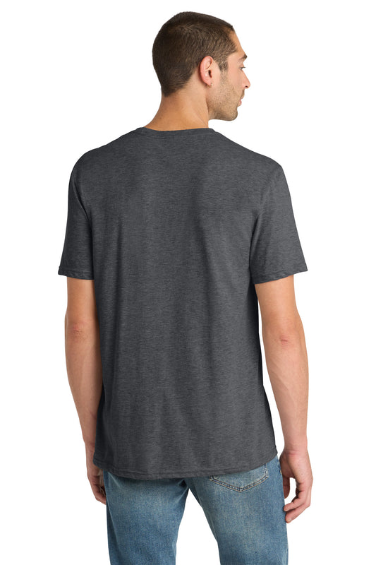 District Perfect Blend CVC Tee DM108 Heathered Charcoal