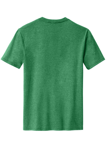 District Perfect Blend CVC Tee DM108 Heathered Kelly Green