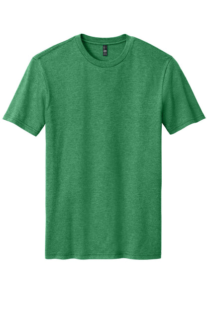 District Perfect Blend CVC Tee DM108 Heathered Kelly Green