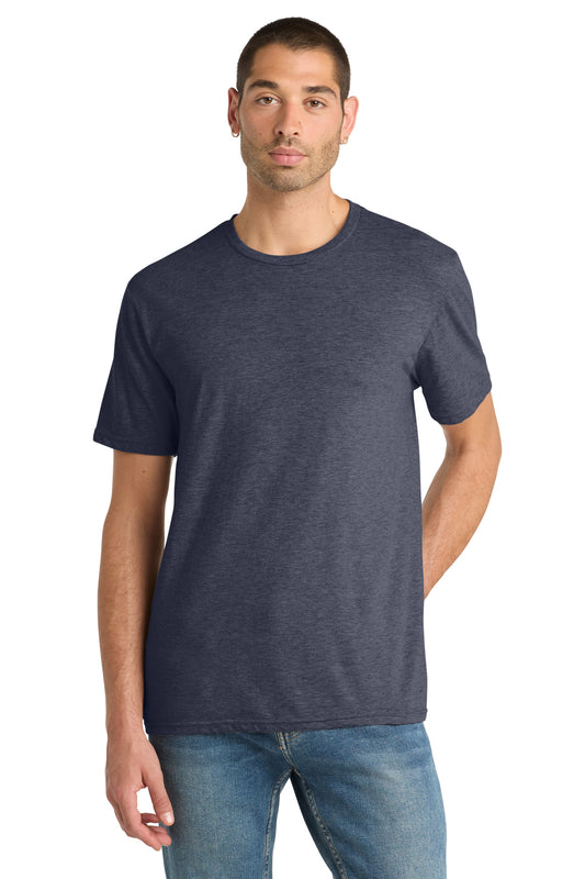 District Perfect Blend CVC Tee DM108 Heathered Navy
