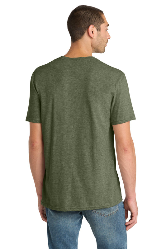 District Perfect Blend CVC Tee DM108 Heathered Olive