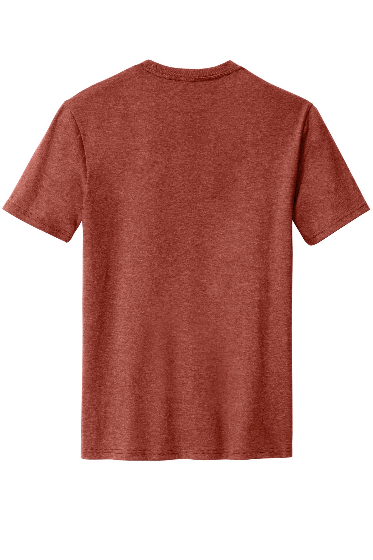 District Perfect Blend CVC Tee DM108 Heathered Russet