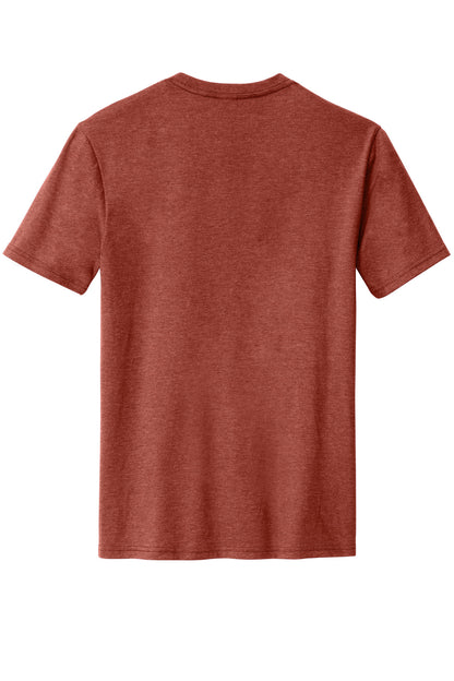 District Perfect Blend CVC Tee DM108 Heathered Russet