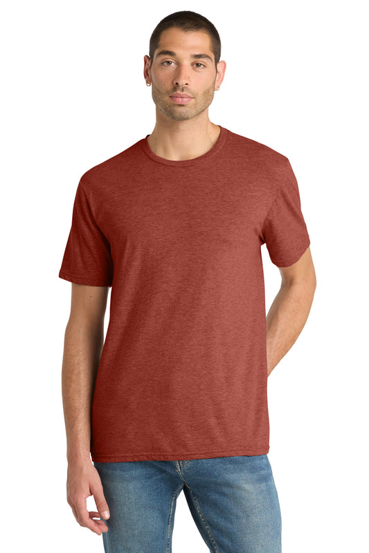 District Perfect Blend CVC Tee DM108 Heathered Russet