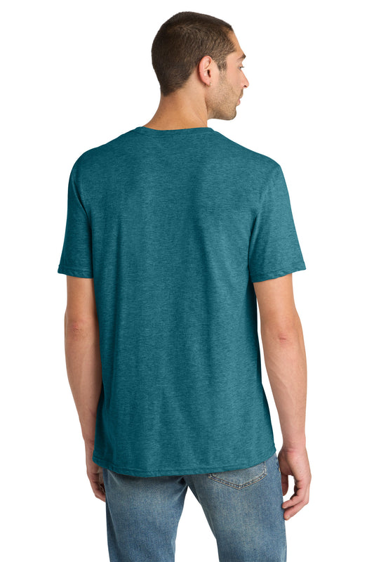 District Perfect Blend CVC Tee DM108 Heathered Teal