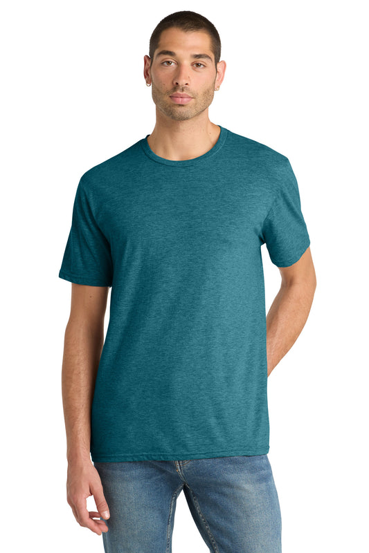 District Perfect Blend CVC Tee DM108 Heathered Teal