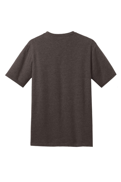 District Perfect Blend CVC Tee DM108 Heathered Brown