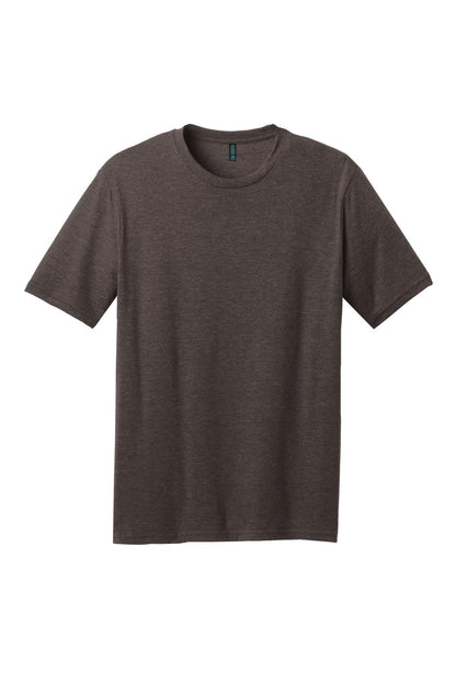 District Perfect Blend CVC Tee DM108 Heathered Brown