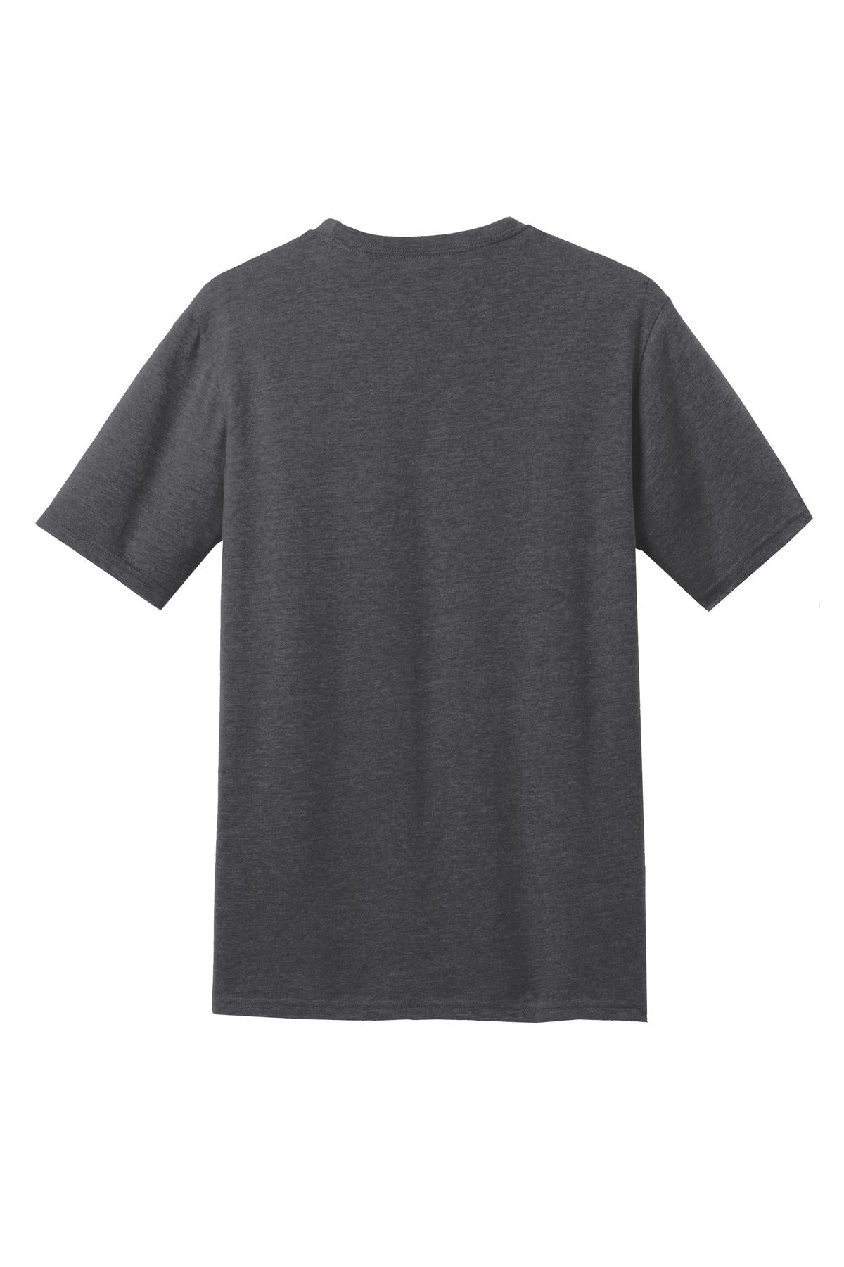 District Perfect Blend CVC Tee DM108 Heathered Charcoal