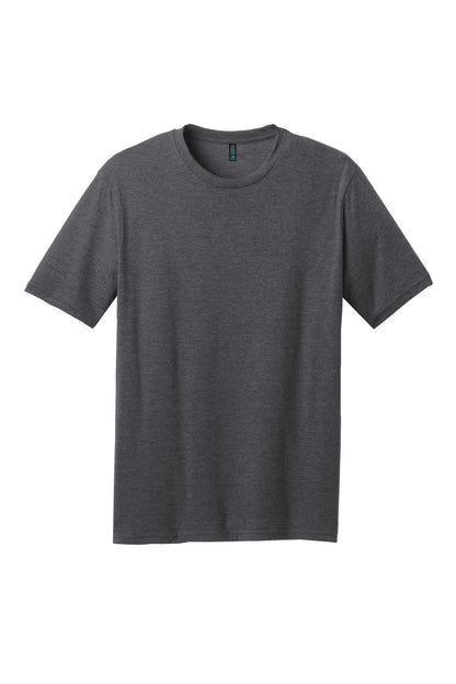 District Perfect Blend CVC Tee DM108 Heathered Charcoal