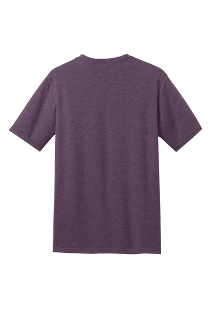 District Perfect Blend CVC Tee DM108 Heathered Eggplant