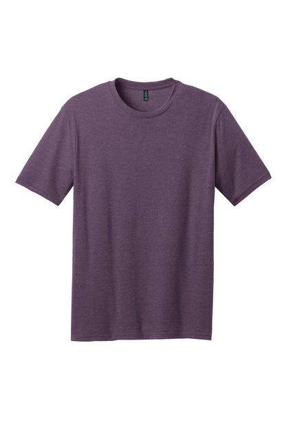 District Perfect Blend CVC Tee DM108 Heathered Eggplant