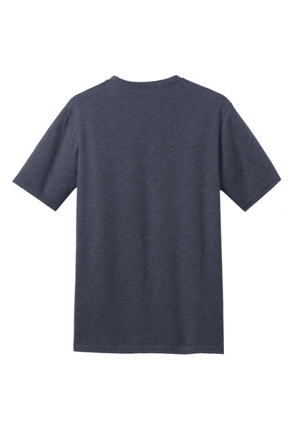 District Perfect Blend CVC Tee DM108 Heathered Navy