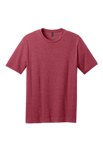 District Perfect Blend CVC Tee DM108 Heathered Red