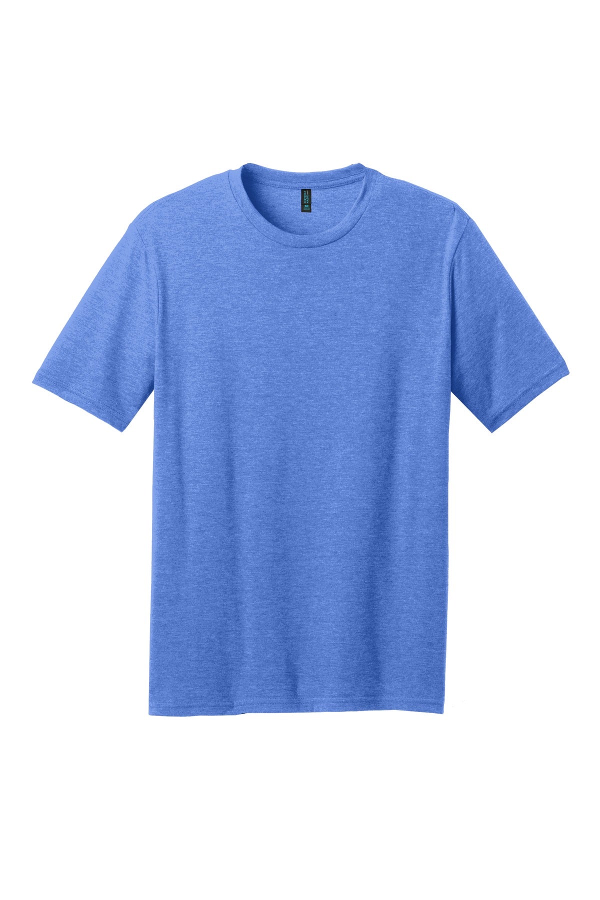District Perfect Blend CVC Tee DM108 Heathered Royal