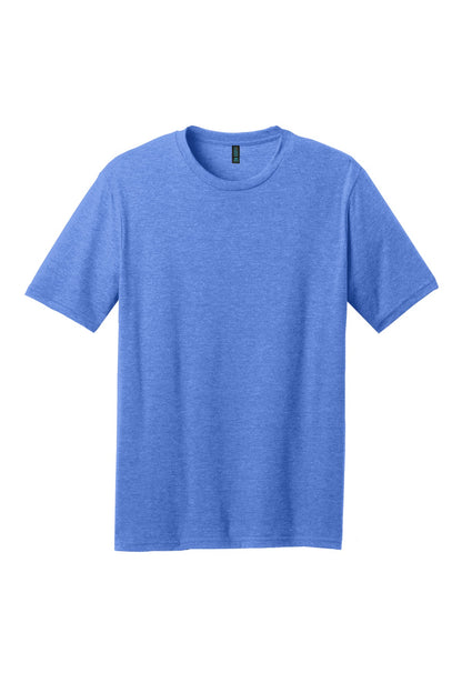 District Perfect Blend CVC Tee DM108 Heathered Royal