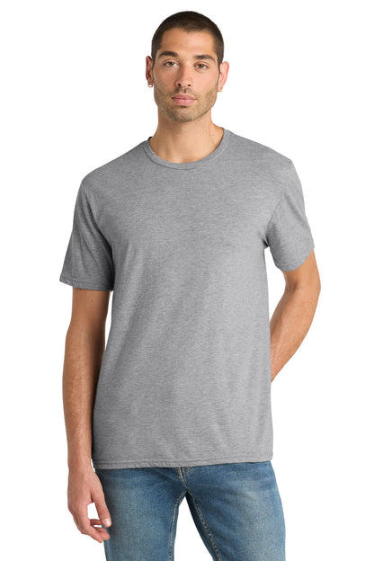 District Perfect Blend CVC Tee DM108 Light Heather Grey