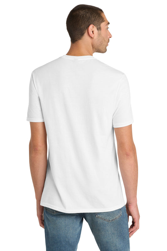 District Perfect Blend CVC Tee DM108 White