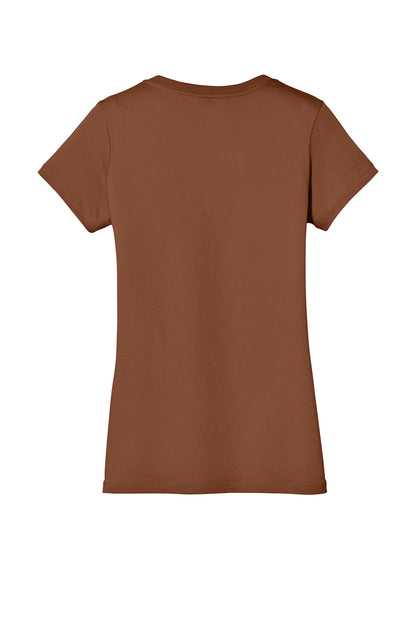 District - Women's Perfect Weight V-Neck Tee DM1170L Baked Clay
