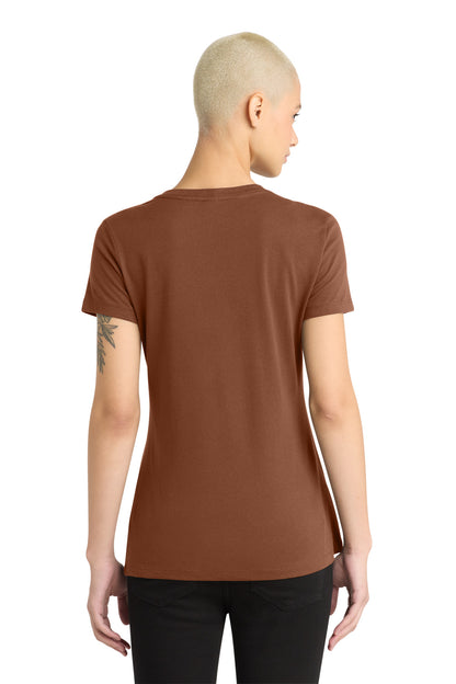 District - Women's Perfect Weight V-Neck Tee DM1170L Baked Clay