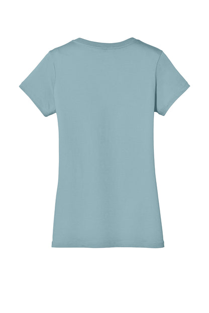 District - Women's Perfect Weight V-Neck Tee DM1170L Blue Fog